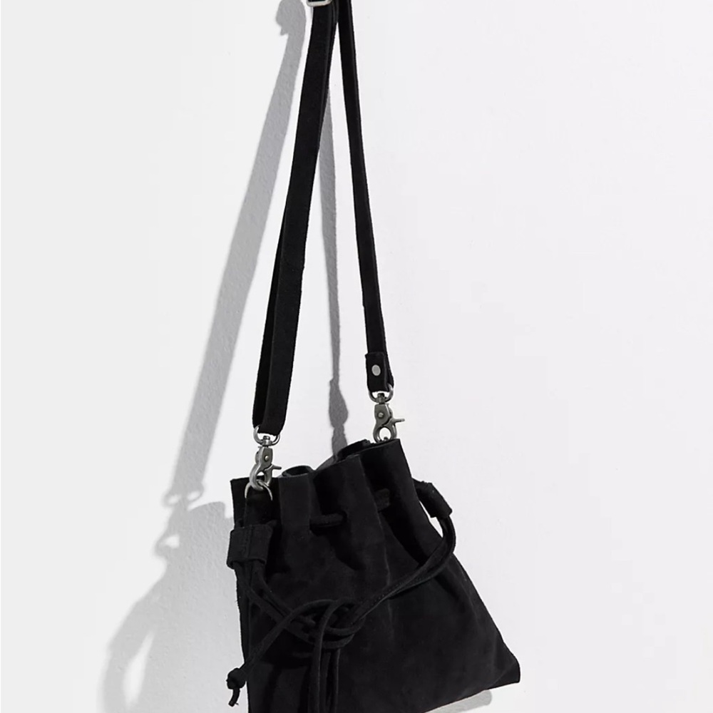 Free People Billy Suede Crossbody ❤️ NWT - Picture 6 of 8